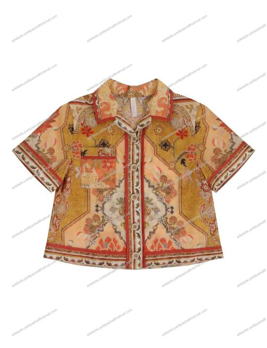 25SS [키즈] 짐머만 셔츠 7715TRS251 MUSMU Orange