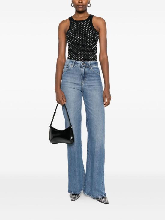 25FW 핑코 민소매 티셔츠 ANNITA105928 A2XYZ99 Black - PINKO