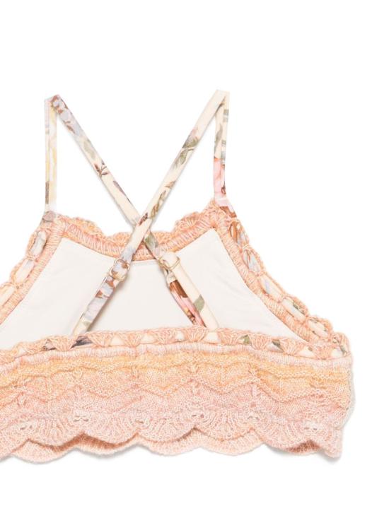 25SS [키즈] 짐머만 수영복/비치웨어 1539WRS253 CMFL Cream - ZIMMERMANN