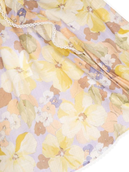 25SS [키즈] 짐머만 셔츠 1791TSS244 PMFL Purple - ZIMMERMANN