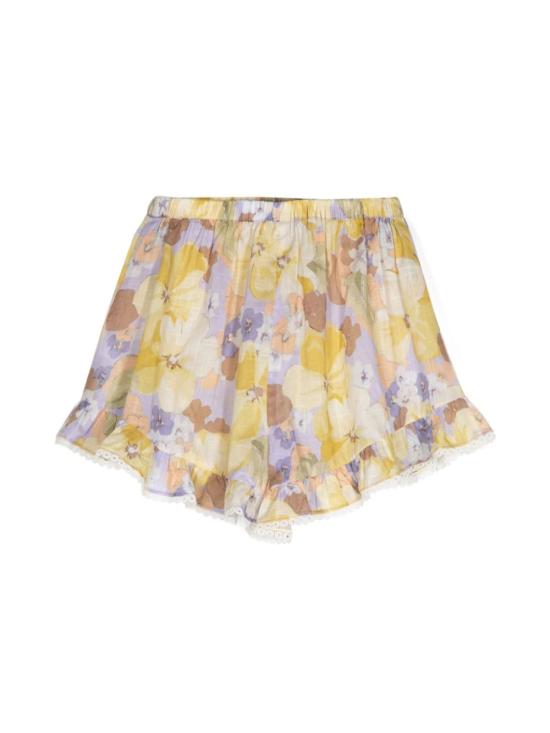 25SS [키즈] 짐머만 쇼츠/버뮤다 9528ASS244 PMFL Purple - ZIMMERMANN