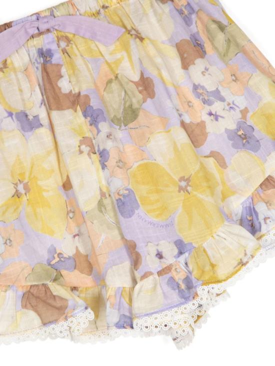 25SS [키즈] 짐머만 쇼츠/버뮤다 9528ASS244 PMFL Purple - ZIMMERMANN