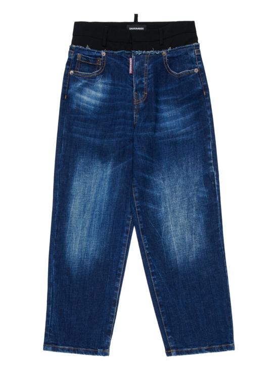 25FW [키즈] 디스퀘어드2 진 DQ3036 D0AEZ DQ01 Blue