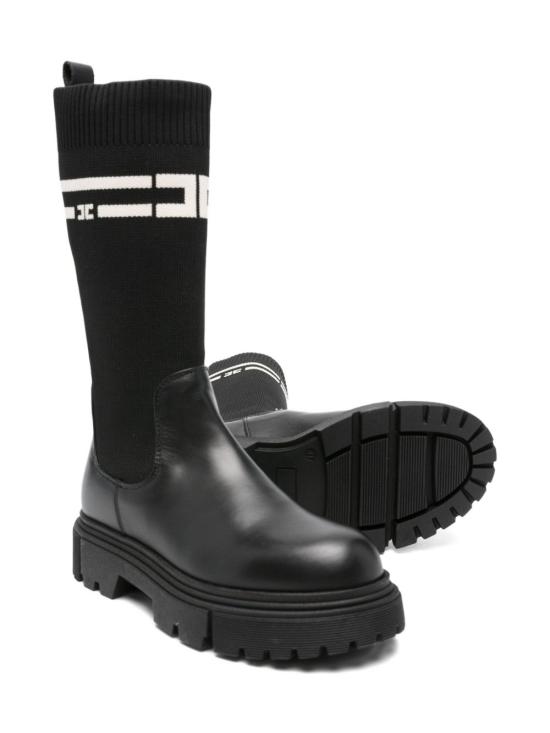 25FW [키즈] 엘리자베타프랜치 미들 부츠 F4A6 E0427 1316 930 Black - ELISABETTA FRANCHI