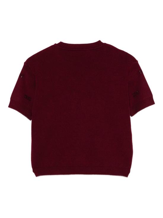 25FW [키즈] 엘리자베타프랜치 니트/스웻셔츠 EFMA169 C FL060 3029 Red - ELISABETTA FRANCHI