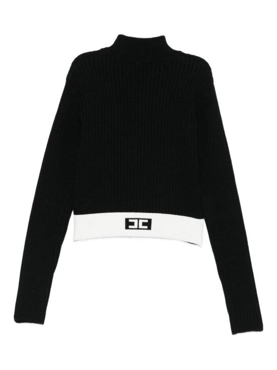 25FW [키즈] 엘리자베타프랜치 니트/스웻셔츠 EFMA173 C FL040 D748 Black - ELISABETTA FRANCHI