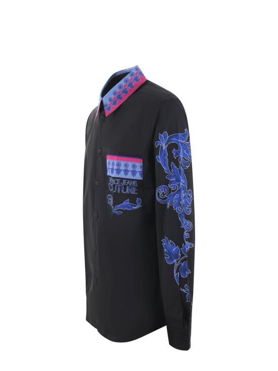  베르사체 긴팔 셔츠 76GAL2RB NS430899 Black - VERSACE