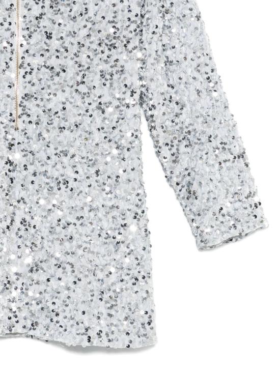 25FW [키즈] 엘리자베타프랜치 원피스 EFAB638 0 TV093 5032 Silver - ELISABETTA FRANCHI