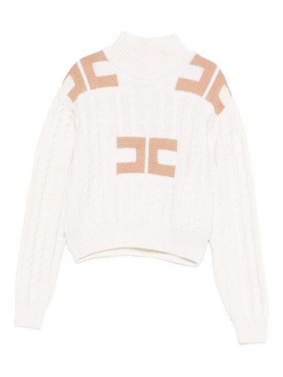 25FW [키즈] 엘리자베타프랜치 니트/스웻셔츠 EFMA171C FL230 D747 White