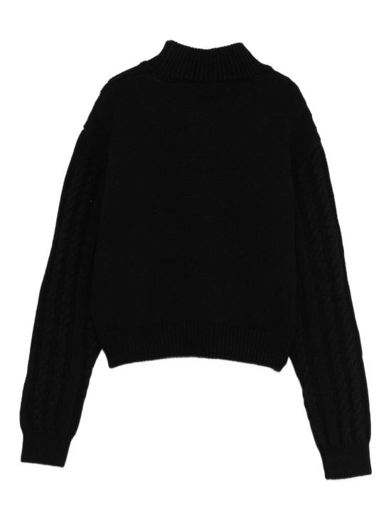 25FW [키즈] 엘리자베타프랜치 니트/스웻셔츠 EFMA171C FL230 D748 Black - ELISABETTA FRANCHI