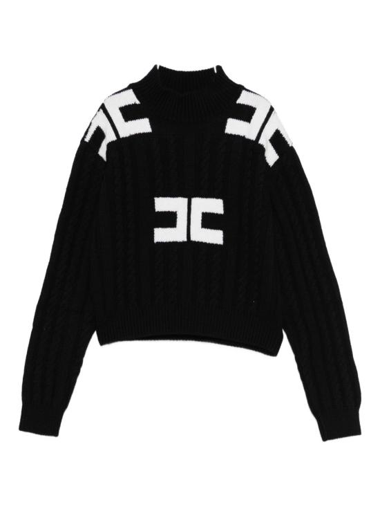 25FW [키즈] 엘리자베타프랜치 니트/스웻셔츠 EFMA171C FL230 D748 Black