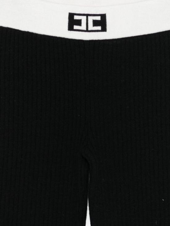 25FW [키즈] 엘리자베타프랜치 레깅스 EFPA301 C FL040 D748 Black - ELISABETTA FRANCHI