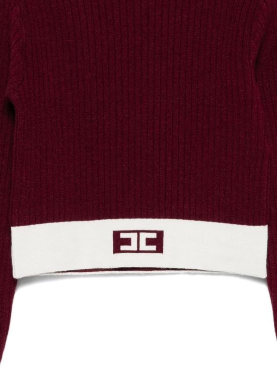 25FW [키즈] 엘리자베타프랜치 니트/스웻셔츠 EFMA173 C FL040 3077 Red - ELISABETTA FRANCHI