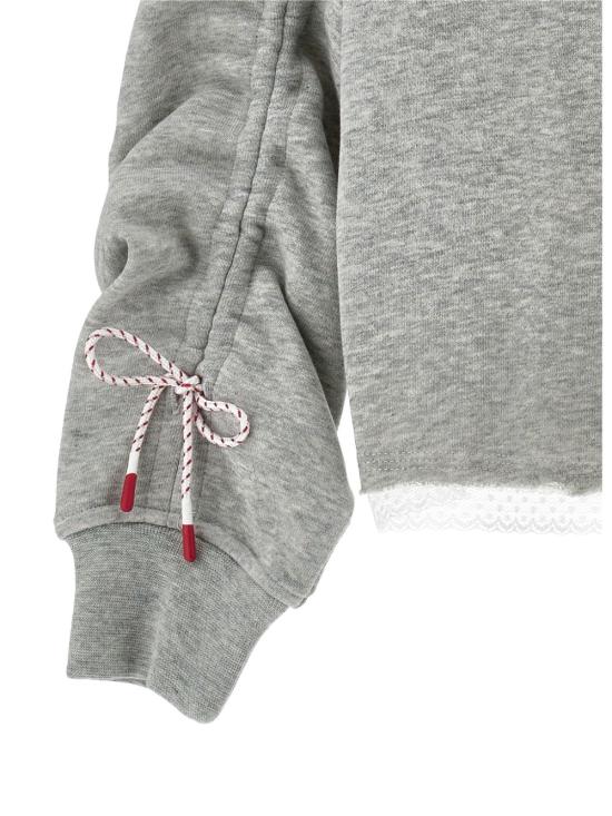 25FW [키즈] 필로소피 니트/스웻셔츠 I9F601 6036 P032 Grey - PHILOSOPHY