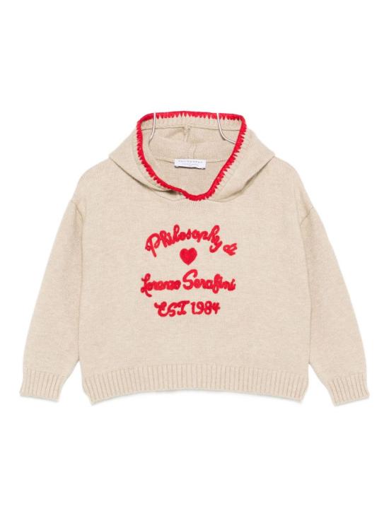 25FW [키즈] 필로소피 니트/스웻셔츠 I9F608 6058 P002 Beige