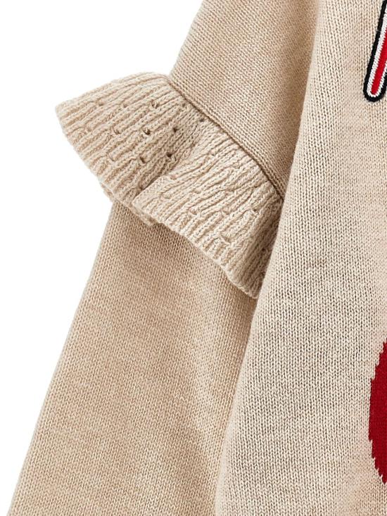 25FW [키즈] 필로소피 니트/스웻셔츠 I9F604 6066 P003 Beige - PHILOSOPHY