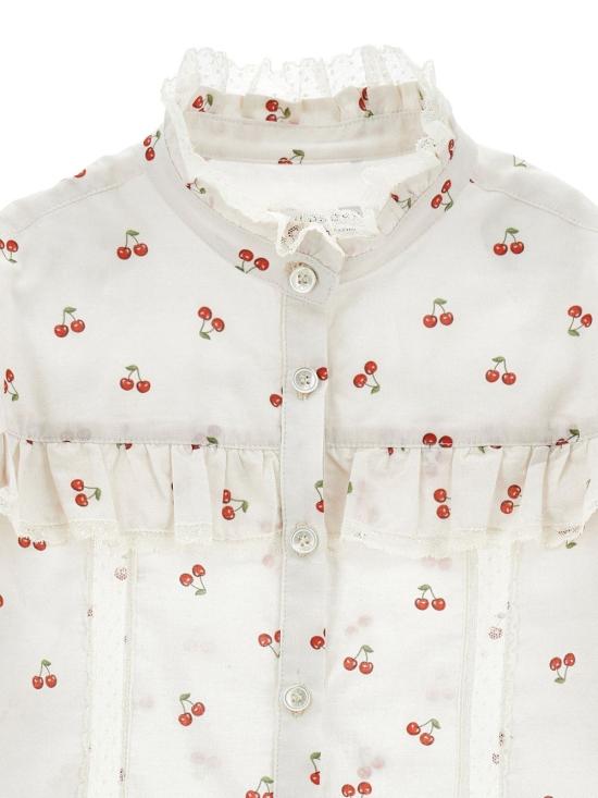 25FW [키즈] 필로소피 셔츠 I1F303 6604 P243 White - PHILOSOPHY