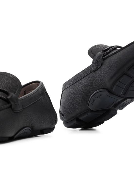  살바토레 페라가모 간치니 오너먼트 드라이빙 로퍼 713330 02B796NERO - SALVATORE FERRAGAMO