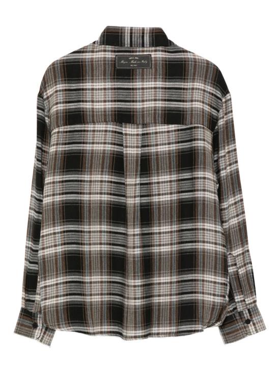 25FW [키즈] 엠에스지엠 셔츠 F5MSJGSI133 140 Brown - MSGM