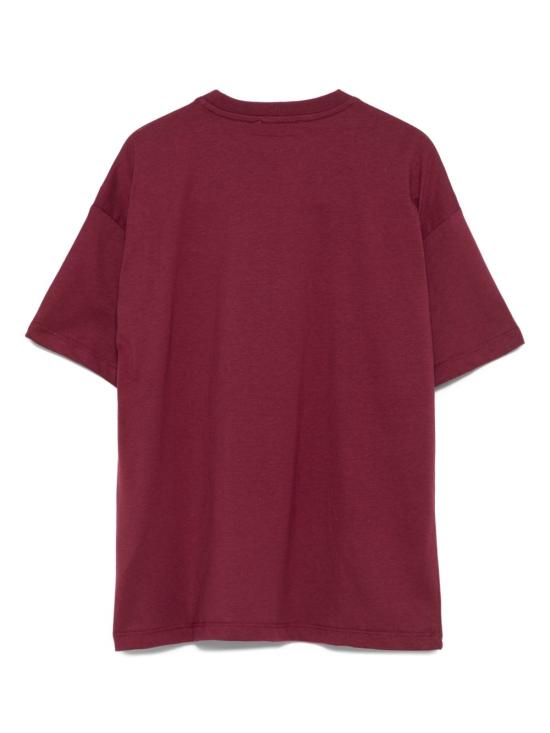 25FW [키즈] 엠에스지엠 티셔츠 F5MSJGTH119 MS034 Bordeaux - MSGM