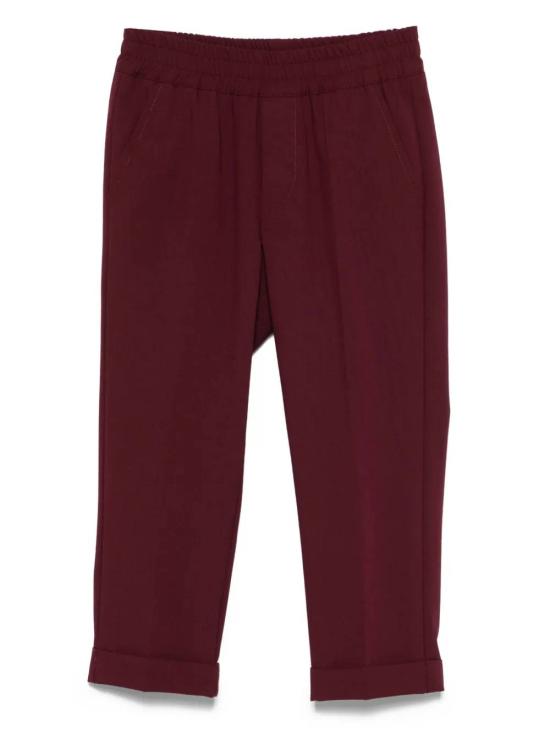 25FW [키즈] 엠에스지엠 트레이닝 상의 F5MSJUPA054 MS045 Bordeaux