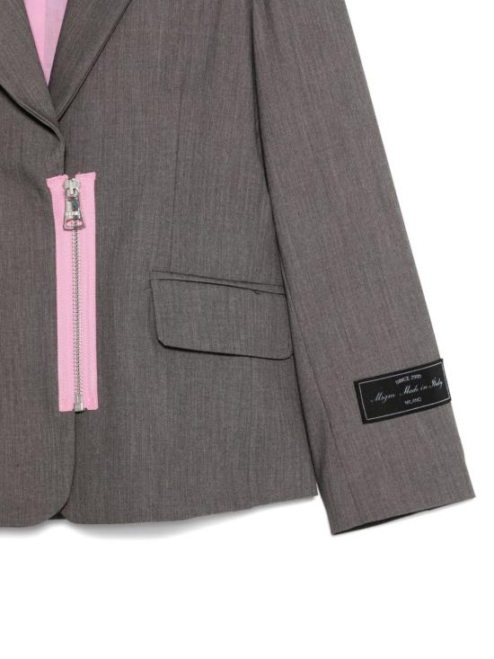 25FW [키즈] 엠에스지엠 자켓 F5MSJGJK272 104 Grey - MSGM