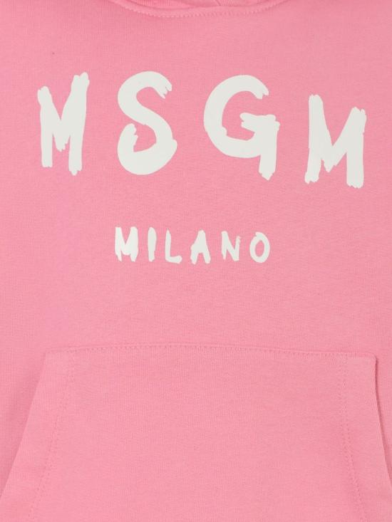 25FW [키즈] 엠에스지엠 니트/스웻셔츠 F5MSJUHS019 MS038 Pink - MSGM