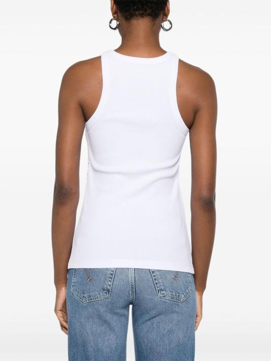 25FW 핑코 민소매 티셔츠 ANNITA105928 A2XYZ04 White - PINKO