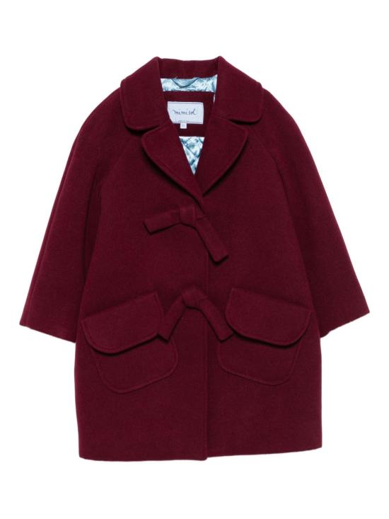 25FW [키즈] 미미솔 코트 MFCT053 TS1062 BRD Bordeaux