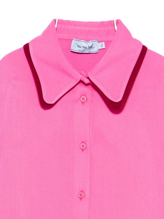 25FW [키즈] 미미솔 셔츠 MFCA104 TS0322 FCB Fuchsia - MI MI SOL