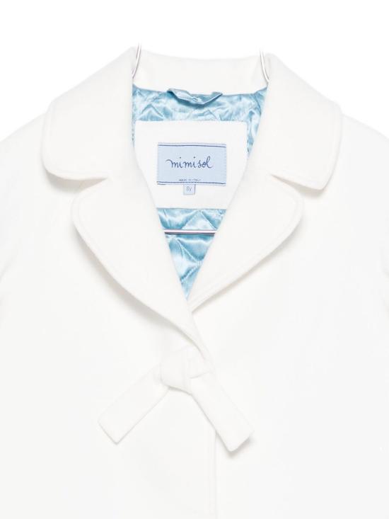 25FW [키즈] 미미솔 코트 MFCT053 TS1062 CRM Cream - MI MI SOL