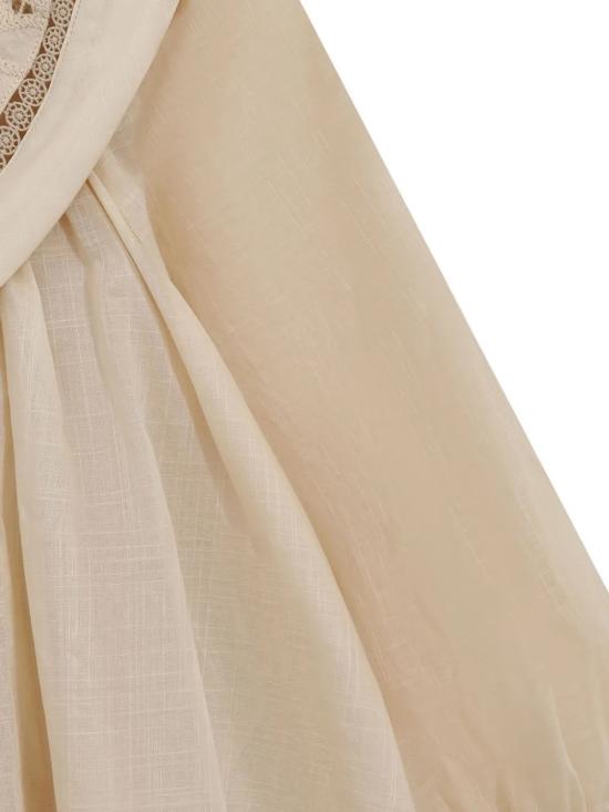 25FW [키즈] 짐머만 셔츠 3864TSS252 TEA Beige - ZIMMERMANN