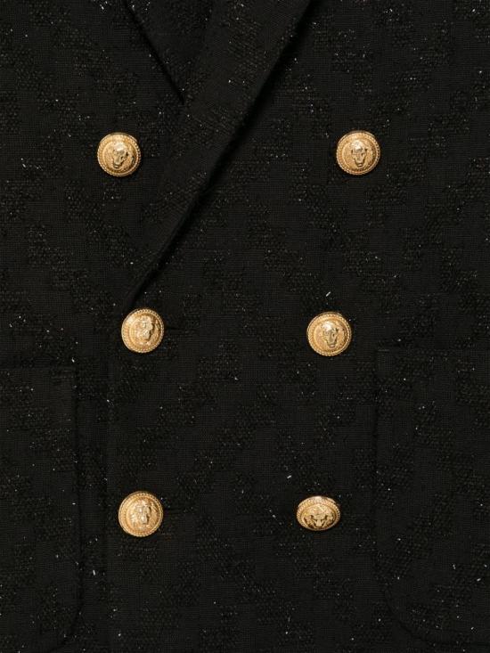 24FW [키즈] 발망 자켓 BV2R24 E0181 930NE Black - BALMAIN