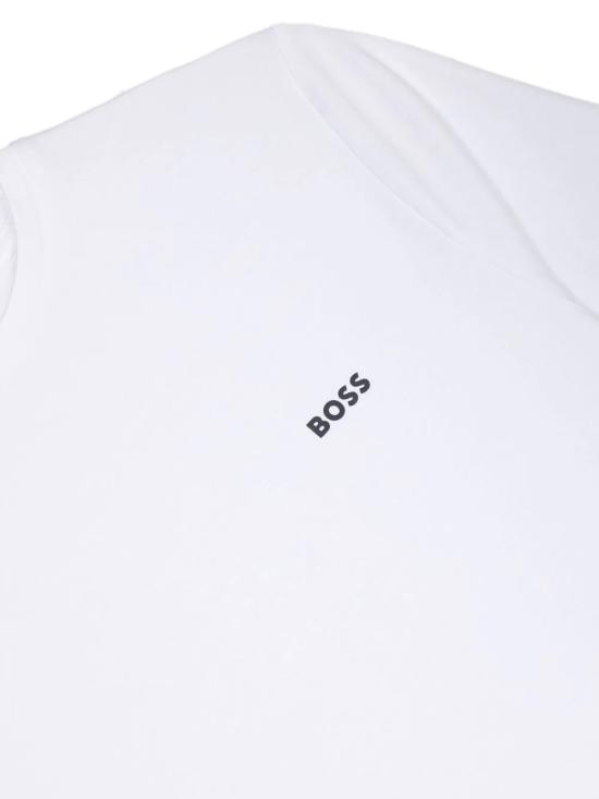 25SS [키즈] 휴고보스 티셔츠 J25P23 10P White - HUGO BOSS