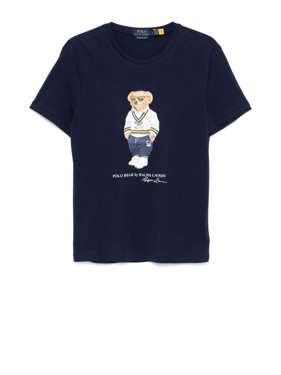 25SS 폴로 랄프로렌 반팔 티셔츠 710 973137 003 NEWPORT NAVY ICN BEAR