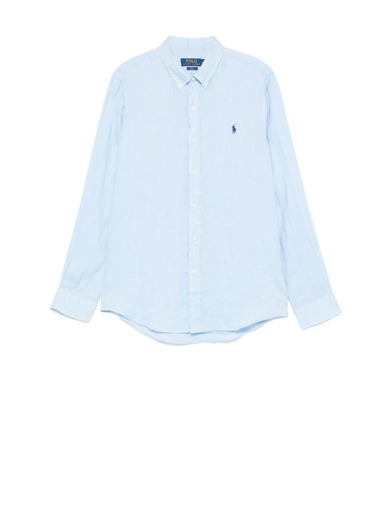 25SS 폴로 랄프로렌 긴팔 셔츠 710 968915 008 OFFICE BLUE