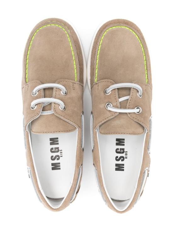 25SS [키즈] 엠에스지엠 모카신 79811 Beige - MSGM