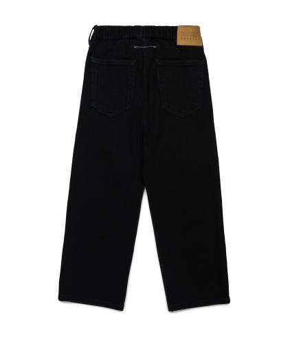 25FW [키즈] MM6 메종마르지엘라 진 M60053 MM06N M6900 Black - MM6 MAISON MARGIELA