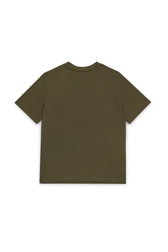 25FW [키즈] MM6 메종마르지엘라 티셔츠 M60897 MM02Y M6514 Green - MM6 MAISON MARGIELA