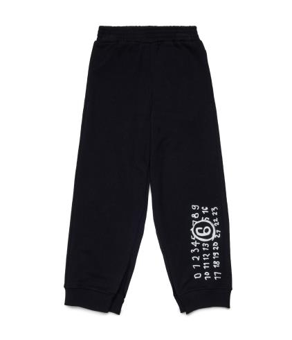 25FW [키즈] MM6 메종마르지엘라 스트레이트 팬츠 M60895 MM02X M6900 Black