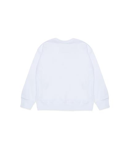 25FW [키즈] MM6 메종마르지엘라 니트/스웻셔츠 M60896 MM02X M6100 White - MM6 MAISON MARGIELA