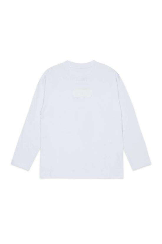 25FW [키즈] MM6 메종마르지엘라 티셔츠 M60910 MM04I M6100 White - MM6 MAISON MARGIELA