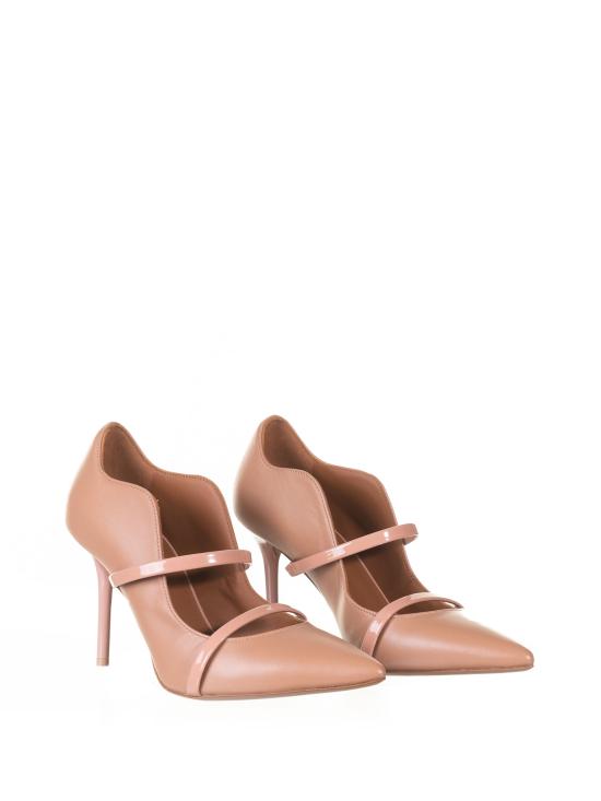  말론 슐저 힐/펌프스 MAUREN PUMP 85 2 NAPPA PATENTNUDE BLUSH - MALONE SOULIERS