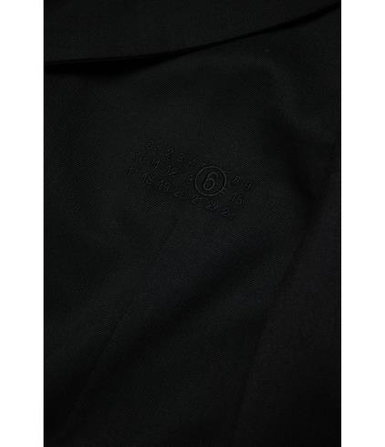 25FW [키즈] MM6 메종마르지엘라 자켓 M60831 MM03D M6900 Black - MM6 MAISON MARGIELA