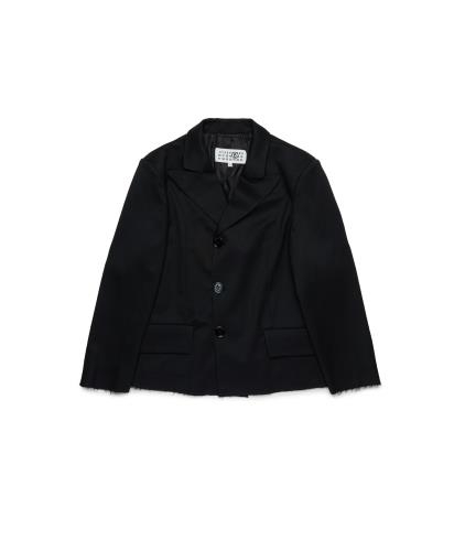 25FW [키즈] MM6 메종마르지엘라 자켓 M60831 MM03D M6900 Black