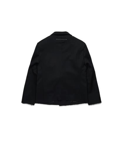 25FW [키즈] MM6 메종마르지엘라 자켓 M60831 MM03D M6900 Black - MM6 MAISON MARGIELA
