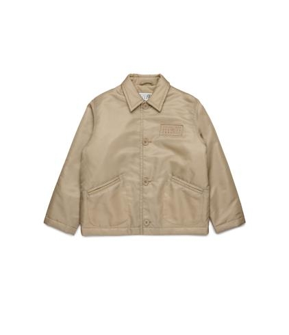 25FW [키즈] MM6 메종마르지엘라 캐주얼 자켓 M60836 MM03B M6709 Beige