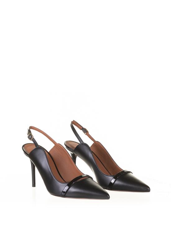  말론 슐저 힐/펌프스 MARION 85 7 NAPPA PATENTBLACK BLACK Black - MALONE SOULIERS