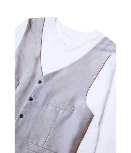 25FW [키즈] MM6 메종마르지엘라 티셔츠 M60873 MM04I M6100 White - MM6 MAISON MARGIELA