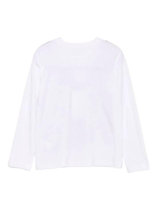 25FW [키즈] MM6 메종마르지엘라 티셔츠 M60873 MM04I M6100 White - MM6 MAISON MARGIELA